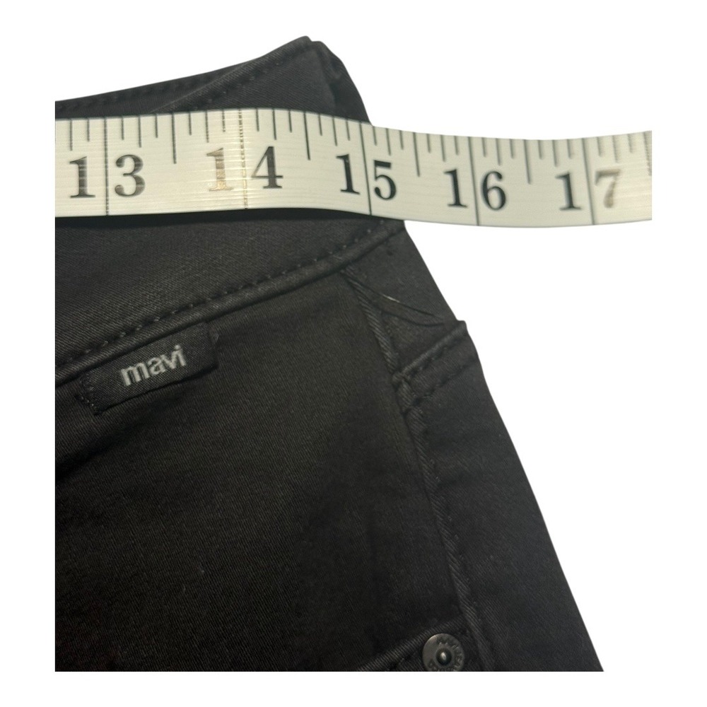 Mavi Alexa Mid-Rise Skinny Jeans Dark Wash Stretch Denim Size 10 W30 L32 - Picture 5 of 8